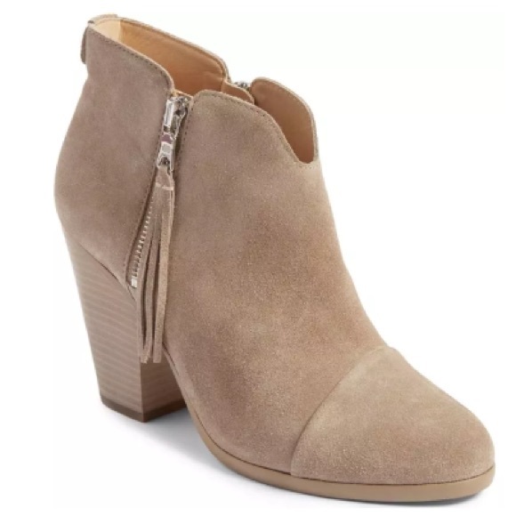 Size 6 / 36 Rag and Bone Margot Taupe Suede Boots - Picture 1 of 8